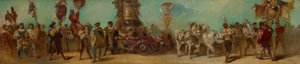Design for the Procession 1879 - The Engravers and Bronze Casters by Hans Makart