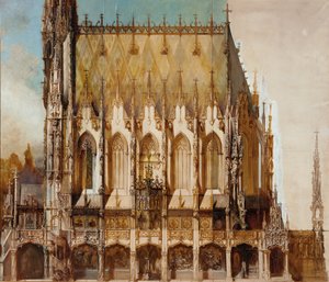 Gothic Tomb Church of St. Michael, Side View