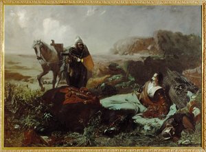 The Death of Count Pappenheim, General during the Thirty Years