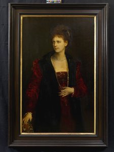 Zerline Gabillon, née Würzburg (1834-1892), Actress