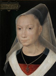 Portrait of a Young Woman (detail)