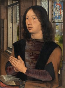 (detail) Diptych of Maarten van Nieuwenhove