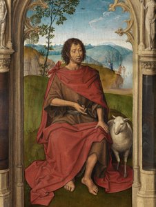 Exterior panel of the Triptych of Jan Floreins