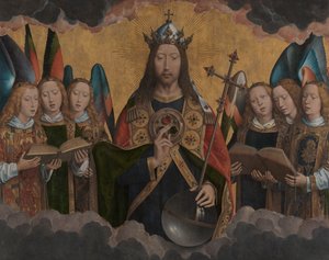 God the Father with Singing Angels by Hans Memling