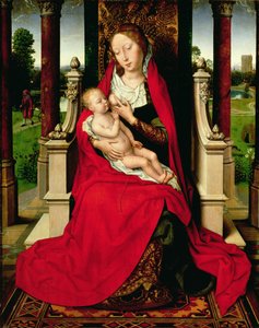 Madonna and Child Enthroned, c.1492-94