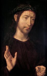 The Man of Sorrows Blessing, 1480-1490