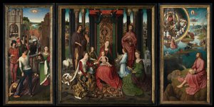 Triptych of Saint John the Baptist and Saint John the Evangelist