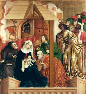 The Adoration of the Magi. The Wings of the Wurzach Altar, 1437