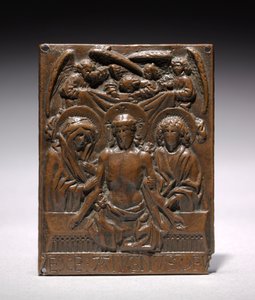 The Dead Christ Supported by the Virgin Mary and Saint John, 1427-1467 by Hans Multscher