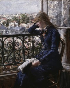 At the Window. 1881