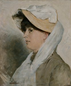 Portrait of a Woman by Hans Olaf Heyerdahl