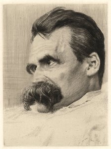 Portrait of Friedrich Nietzsche by Hans Olde