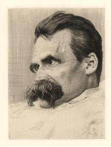 Portrait of Friedrich Nietzsche