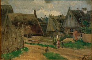 Polish Gypsy Village by Hans Peter Feddersen d. J.