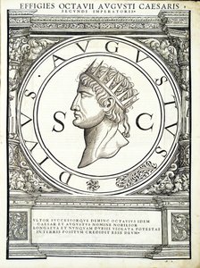Octavianus Caesar, Illustration from 