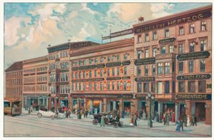 Rudolph Hertzog, Berlin C. Front Breite Street