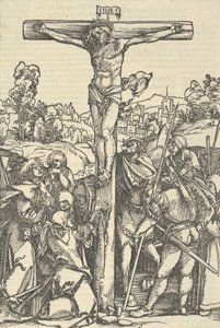 The Crucifixion, from Der beschlossen gart des rosenkranzes marie, 1505