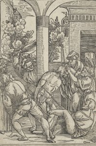 The Flagellation, from The Life of Christ, ca. 1511-12 by Hans Schäufelein the Elder