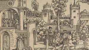 The Story of Susanna, 1536 by Hans Schäufelein the Elder