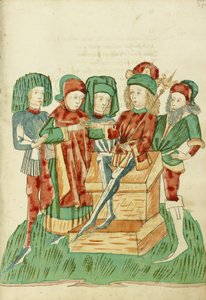 Barochias is Enthroned as King and Receives the Royal Ring