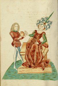 Jupiter Gives Danae a Gift of Gold