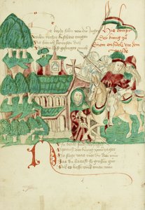 King Avenir Meeting the Hermit by Hans Schilling
