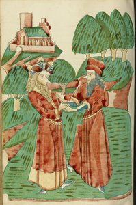 King Avenir Receives Advice from Theodas