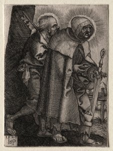 Christ and the Apostles: St. Peter and St. Paul, 1520 by Hans Sebald Beham