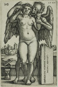 Death and the Maiden by Hans Sebald Beham