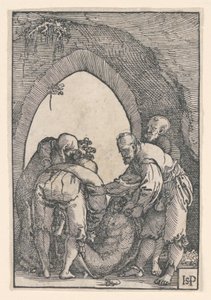 Entombment by Hans Sebald Beham