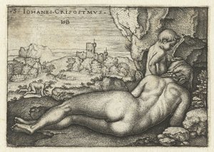 Saint John Chrysostom as a Hermit in the Desert