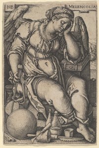 Melancholia by Hans Sebald Beham