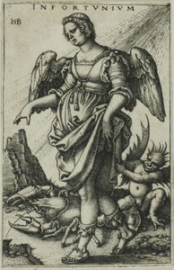 Misfortune by Hans Sebald Beham