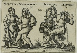 November and December, Plate 6 from The Peasants
