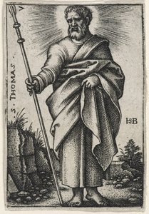 Saint Thomas, 1541-46 by Hans Sebald Beham