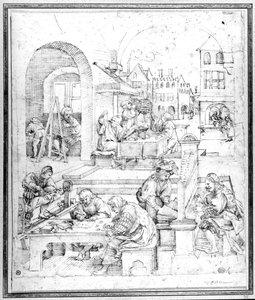 Science, Art and Commerce by Hans Sebald Beham