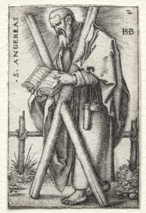 St. Andrew by Hans Sebald Beham