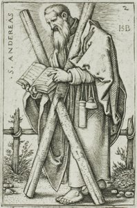 St. Andrew, Plate 2 from The Twelve Apostles