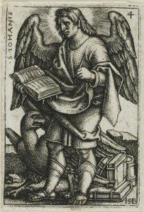 St. John, from The Four Evangelists by Hans Sebald Beham