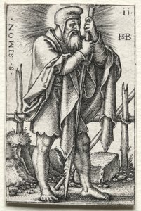 St. Simon by Hans Sebald Beham