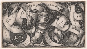 The Little Buffoon by Hans Sebald Beham