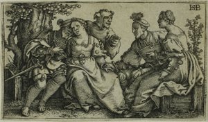 Two Couples and the Buffoon