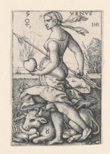 Venus, from The Seven Planets by Hans Sebald Beham