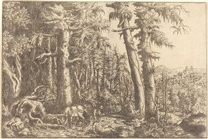 The Good Samaritan, c. 1558 by Hans Sebald Lautensack