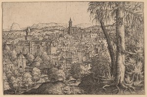 View of Steyr on Enns