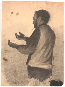 Standing Man Clapping Hands
