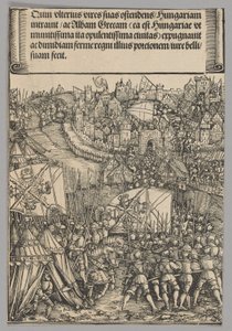 Hungarian Campaign, Plate 14 from Historical Scenes from the Life of Emperor Maximilian I from the Triumphal Arch