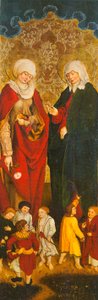 Maria Salome and Maria Cleophae by Hans und Jakob Strüb