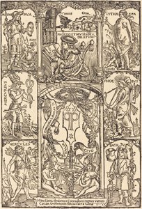 Celtes Surrounded by Greek and Roman Gods by Hans Süss von Kulmbach