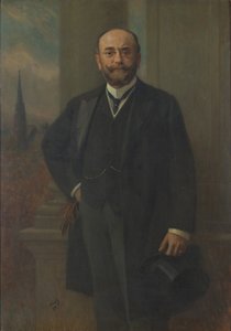 The Mayor of Vienna Dr. Richard Weiskirchner by Hans Temple